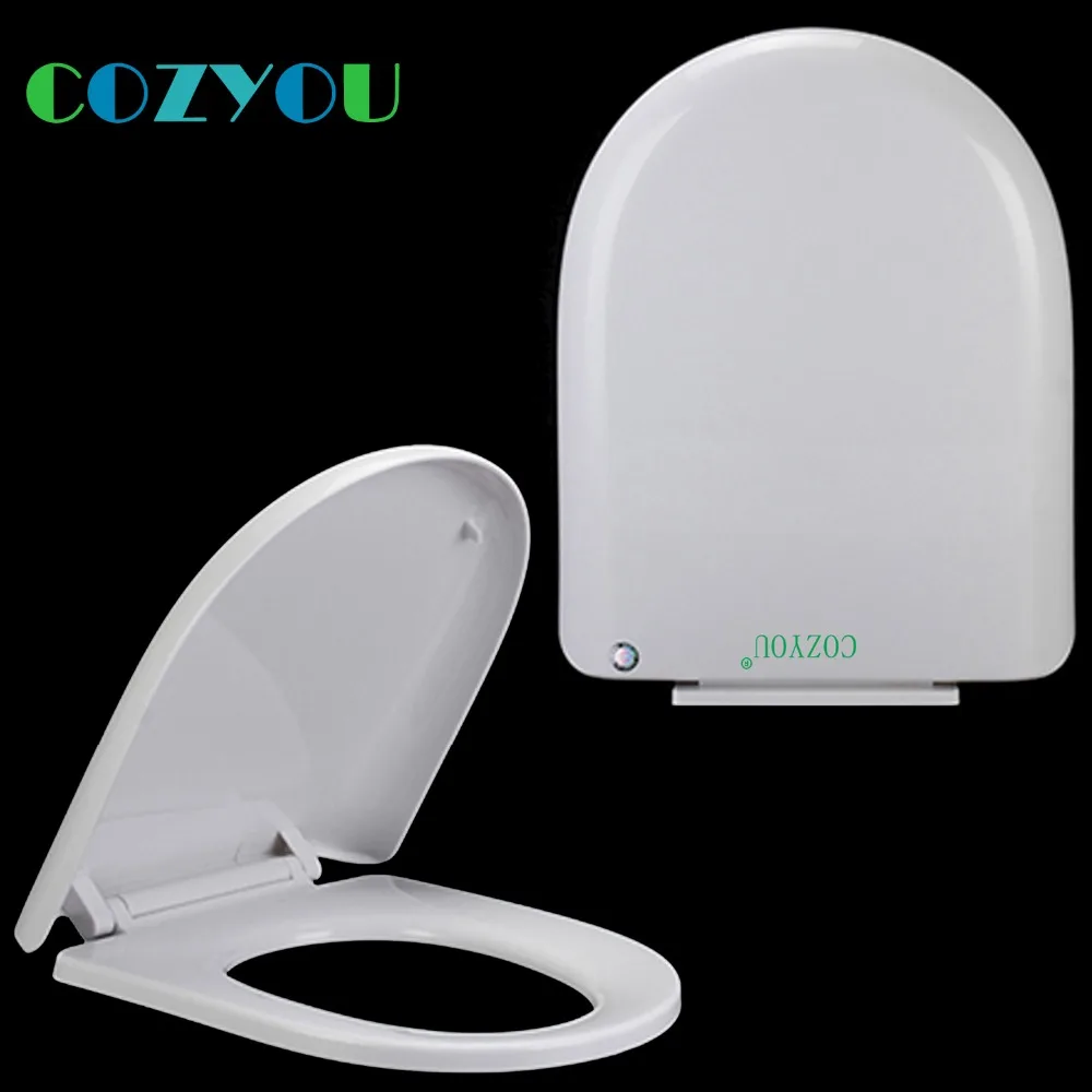 Сиденье для унитаза COZYOU PP U образной формы D мягкое Быстроразъемное выше длины