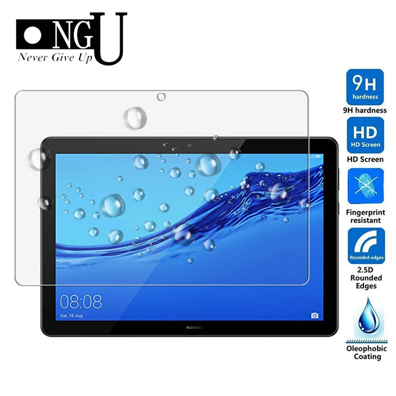 Закаленное стекло для huawei MediaPad T5 10 10,1 дюймов Защитная пленка для экрана планшета для huawei T5 10 9H стеклянная пленка