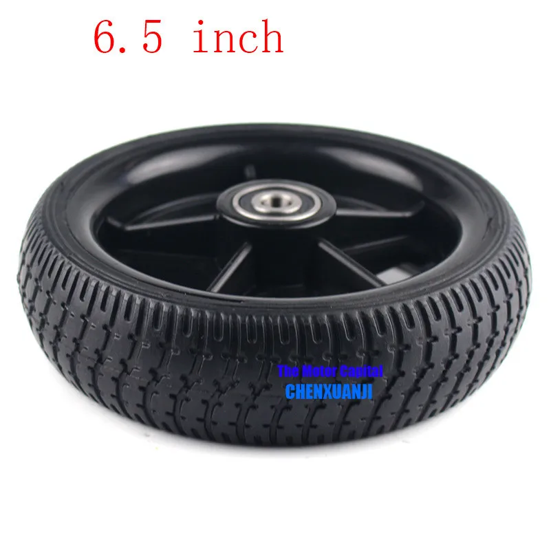 High peiformance 6.5-inch Explosion proof wear tyre wheels solid resistance for electric scooters Baby carriage | Автомобили и