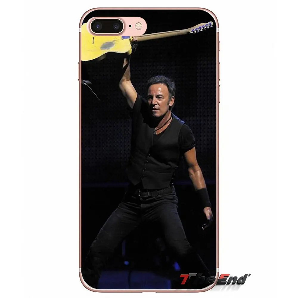 Для Sony Xperia Z Z1 Z2 Z3 Z5 compact M2 M4 M5 E3 T3 XA Aqua LG G4 G5 G3 G2 Mini Capa Bruce Springsteen Guitar signed Case Cover |