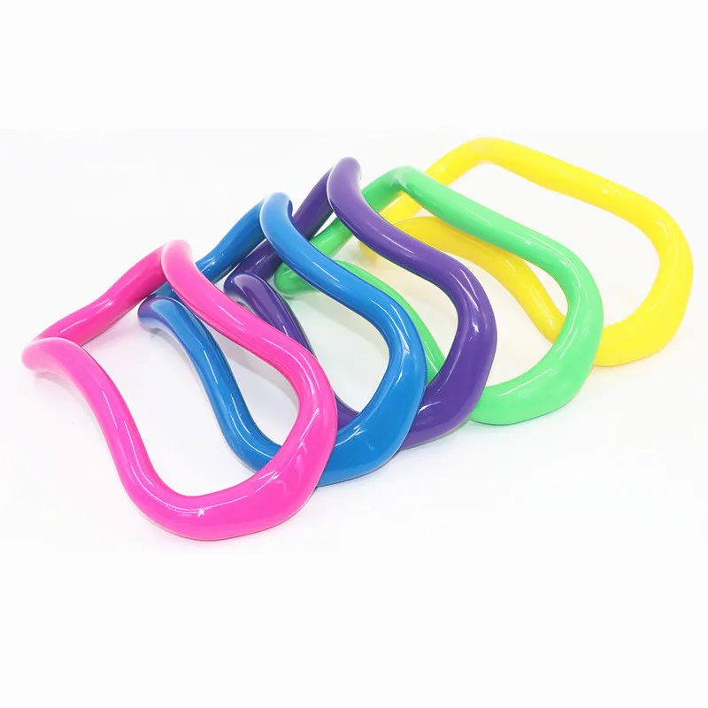 1 пара колеса для йоги сверхлегкие портативные пилатесы кольца пилатеса