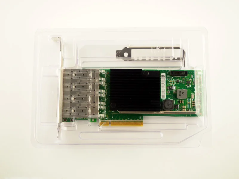 X710 DA4 4 портовый SFP + PCI E X8 LC 10 Гбит/с сетевая карта адаптера сервера Ethernet|network card|pci-e