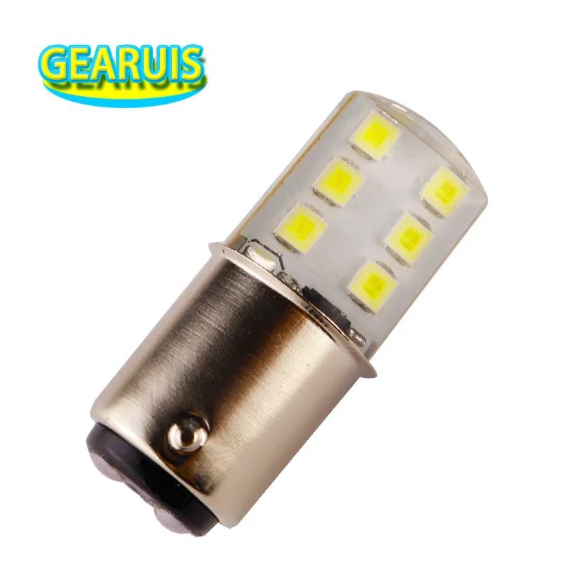 100 шт. 1157 BAY15D P21/5 Вт стробоскоп вспышка мигание 12 SMD 2835 Светодиодный силиконовый