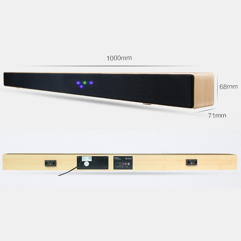 JY аудио 2 1 беспроводной Bluetooth ТВ Звук динамик в виде бруска Sub НЧ Surround Stereo