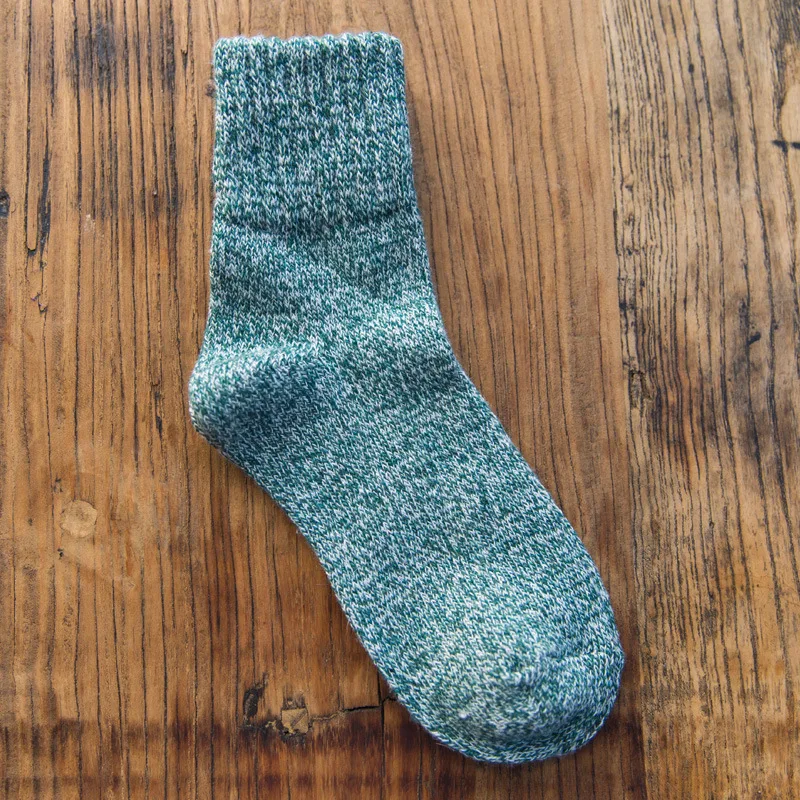 Женские шерстяные носки 5 пар Осень зима Харадзюку с загнутым носком|socks fashion|fashion