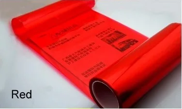 1 рулон 10 м 6 цветов доступны противотуманные головной фонарь Тонировочная