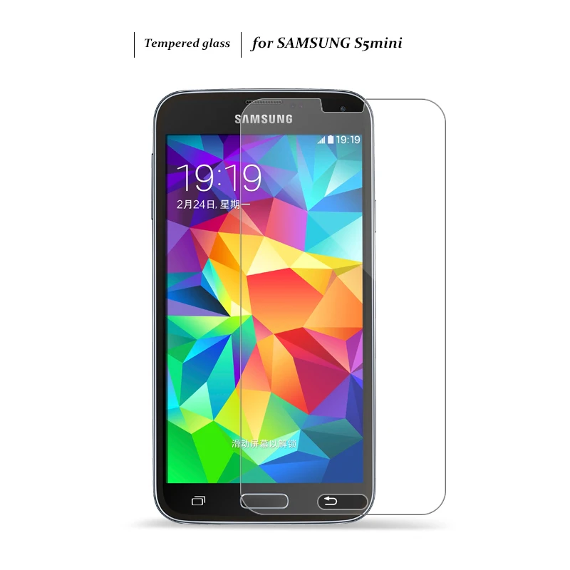 Baixin Защита экрана для Samsung Galaxy S5 мини закаленное стекло HD 9H S5mini G800 стеклянная