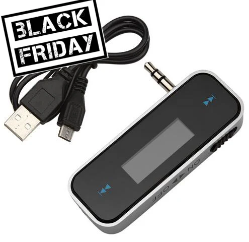 Мини беспроводной ЖК дисплей 3 5 мм автомобильный комплект громкой связи Музыка