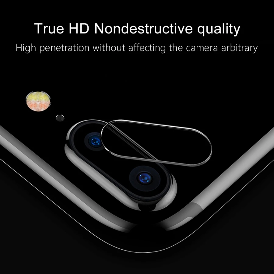 Для iPhone X 10 XS MAX XR 8 7 Plus закаленное стекло+ металлический задний объектив защитное кольцо для экрана Защита камеры для iPhone XR