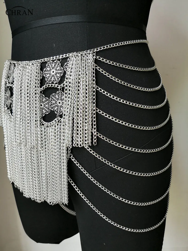 Chran мини юбка с цветочной цепочкой платье для вечеринки на дискотеке Пляжное