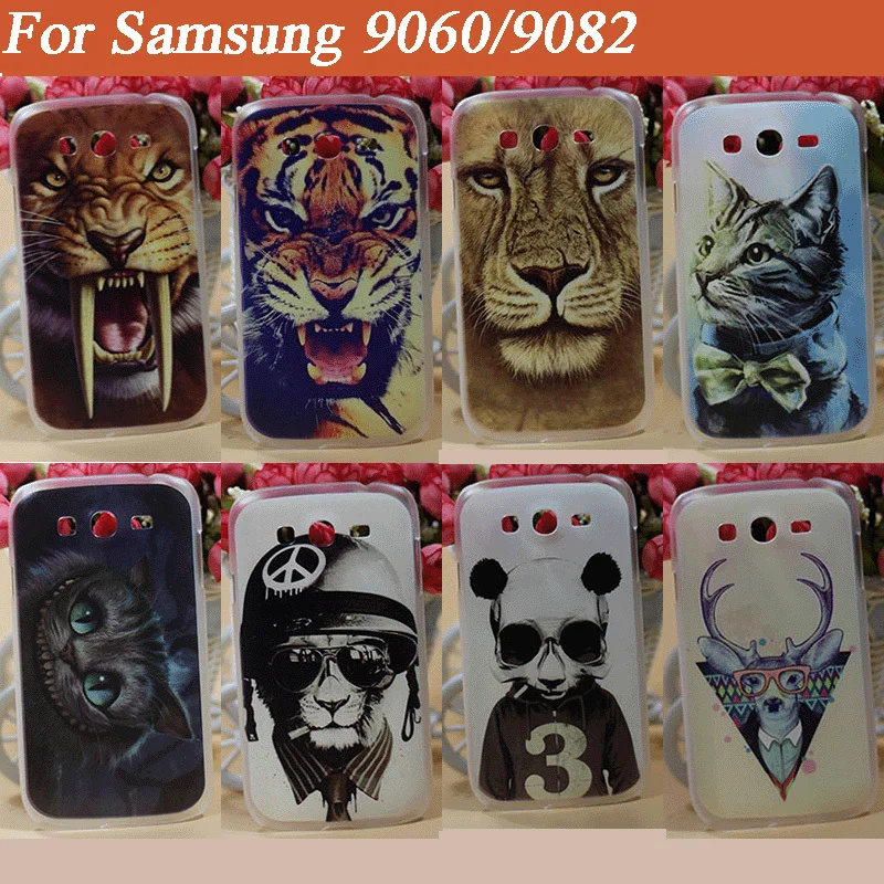 Модный жесткий чехол из поликарбоната с 3D рисунком Золушки для samsung galaxy Grand Duos 9082 и