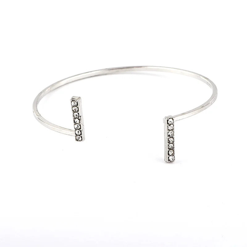 4 шт./компл. Мода Нерегулярные геометрический треугольники лист браслет набор для