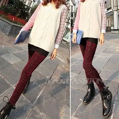 

Womens Sexy Floral Pleuche Hollow Pantynose Slim Tights Pants