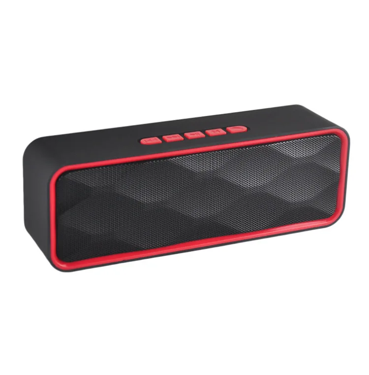 S211 портативный открытый Bluetooth динамик HD стерео Колонка для басов Беспроводная резонирующая коробка карты памяти У диска MP3 плееры громкоговоритель с микрофоном