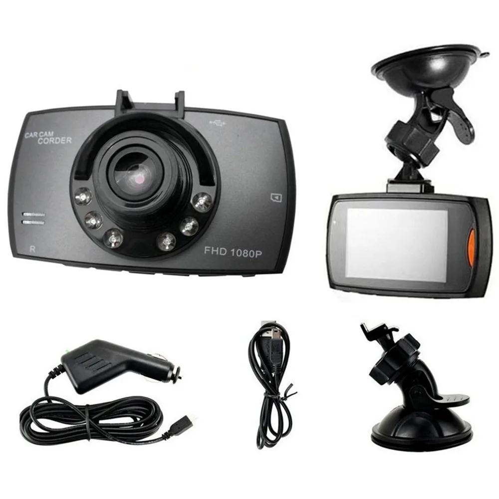 Автомобильная камера G30 2," Full HD 1080P Автомобильный видеорегистратор Dash Cam 120 градусов широкий угол обнаружения движения ночное видение g-сенсор