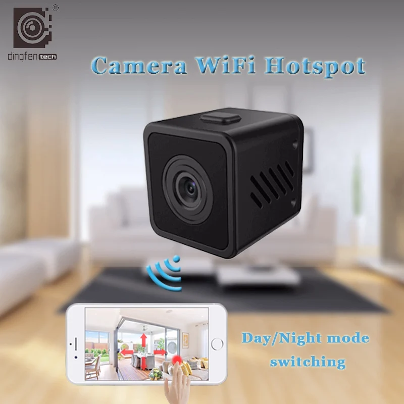 1080 P HD Mini wi fi IR CUT Камера Беспроводной инфракрасный Ночное видение Малый Cam Wi Fi IP