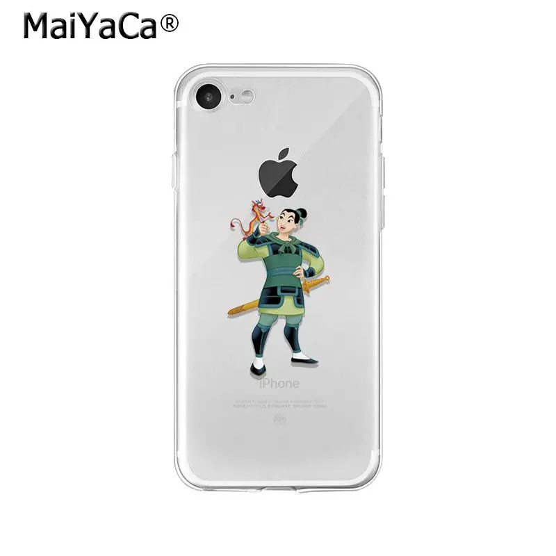 A9 MaiYaCa мультфильм Мулан ТПУ мягкий высококачественный чехол для телефона для iPhone 6S 6plus 7plus 8 8Plus X Xs MAX 5 5S XR - Цвет: A9