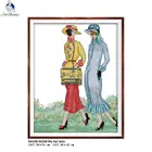 Набор для вышивки крестиком Joy Sunday сделай сам, сдержанные узоры сделай сам, DMC 14ct и 11ct, точная печать, вышивка nkf