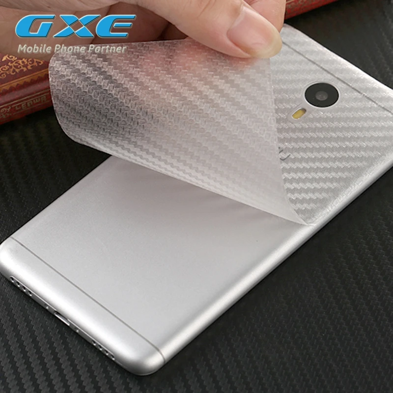 3D наклейка из углеродного волокна (не закаленное стекло) задняя защитная пленка