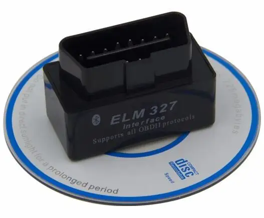 ELM327 V2.1 Black Автомобильный диагностический сканер V2.1 OBD2 HH OBD ELM327 работает Android Torque Bluetooth ELM327 HH OBD интерфейс ELM 327 - Цвет: ELM327 V2.1 Black