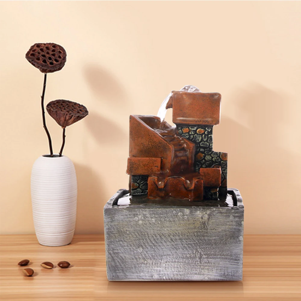 Многослойная кирпичная стена трехуровневый потоковый настенный интерьер