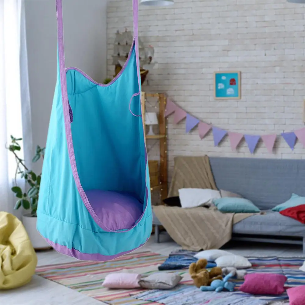 Яркий детский гамак садовая мебель качели кресло для дома и улицы подвесное