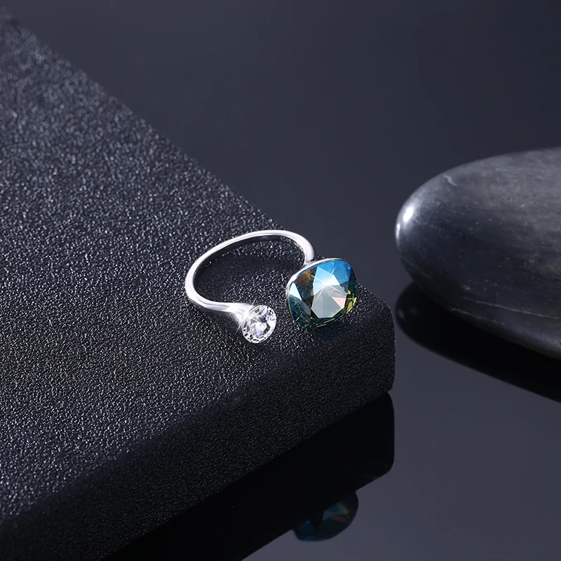 Серьги-кольца женские с кристаллами Swarovski | Украшения и аксессуары