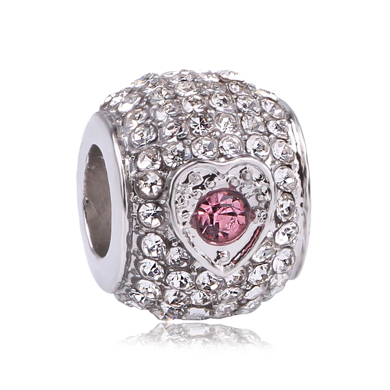 Серебряные бусины для мамы, папы, дочери, сестры, флакон духов, подходят для Пандоры, очаровательный браслет, семейные и ювелирные изделия