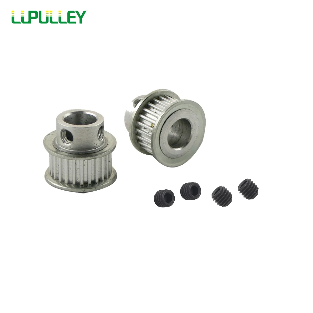 LUPULLEY 2 шт. по методу 25 т зубчатый шкив 5/6/6,35/8 мм внутренний диаметр ременный шкив 25 зубов шкив двигателя для 3D-принтеры фрезерный станок с ЧПУ