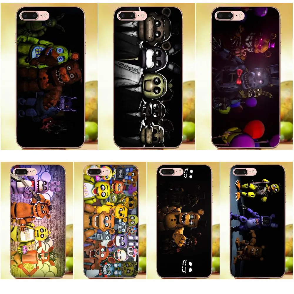 Sfm Fnaf АНИМАТРОНИКА роскошный ТПУ резиновый чехол для телефона Apple iPhone 4 4S 5 5C 5S SE 6 6S 7