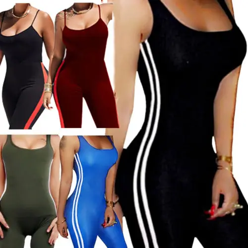 UK Women Bodycon Slim Jumpsuit Romper Club Party Long Sleeve Playsuit Trousers | Женская одежда