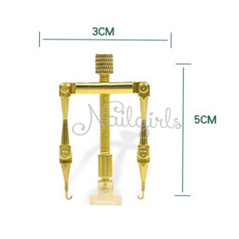 Средство для коррекции вросших ногтей 2 в 1 из 100% меди фиксирующий инструмент или