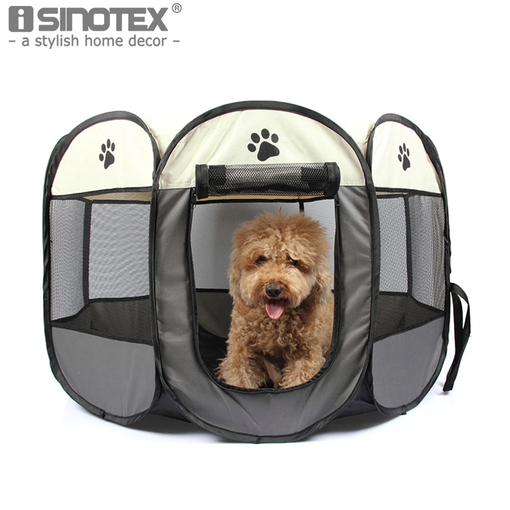Портативный складной манеж для собак и кошек домик палатка Конура удобный забор