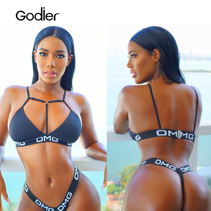 Godier женский соблазнительный бандажный бюстгальтер с поперечным поясом 2020