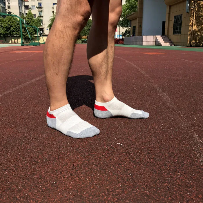 2018 модные мужские низкие спортивные носки удобные разноцветные комбинированные