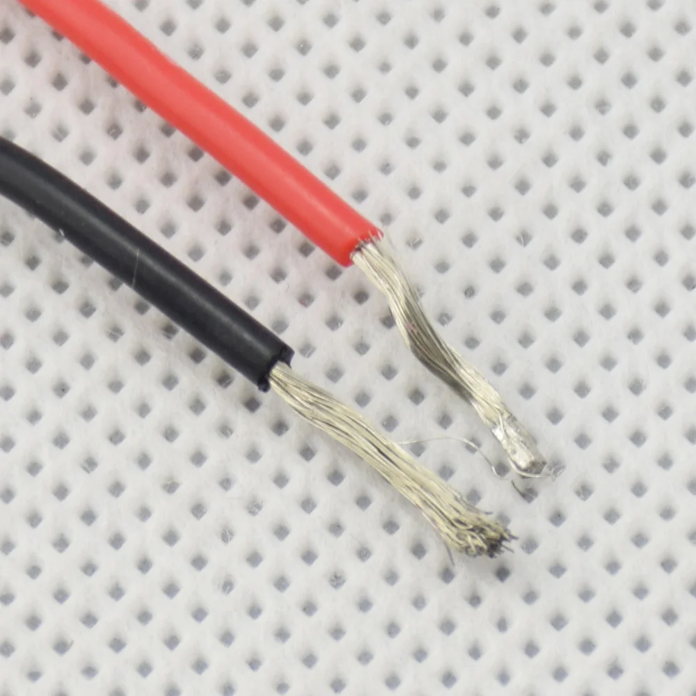 Силиконовый провод 20 м гибкие многожильные медные кабели для проводки RC 12awg 14awg