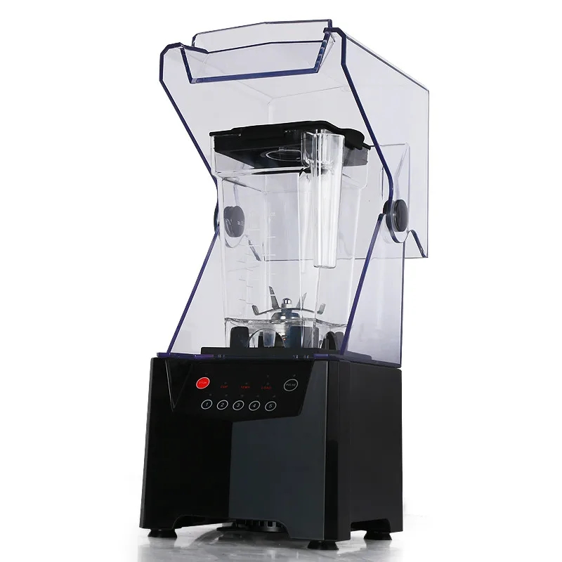 Дробилки для льда смузи машина Коммерческая звукоизоляция Миксер еды молочный