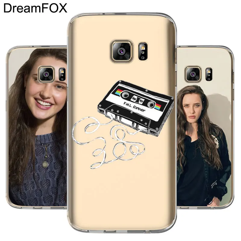 DREAMFOX M156 13 причин почему мягкий силиконовый чехол из ТПУ для Samsung Galaxy S5 S6 S7 S8 S9 S10 5G