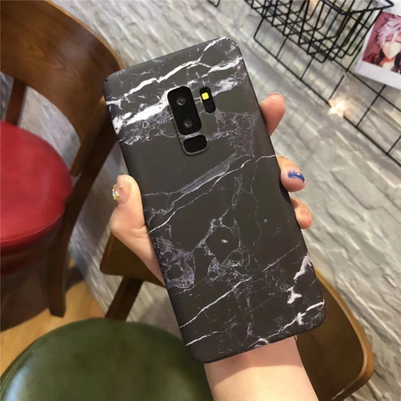 Мрамор гель камень чехол для samsung Galaxy S8 S9 плюс Примечание 8 телефон случаях