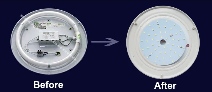 Флуоресцентная трубка замена 15 Вт дисковый светодиодный поверхностный монтаж