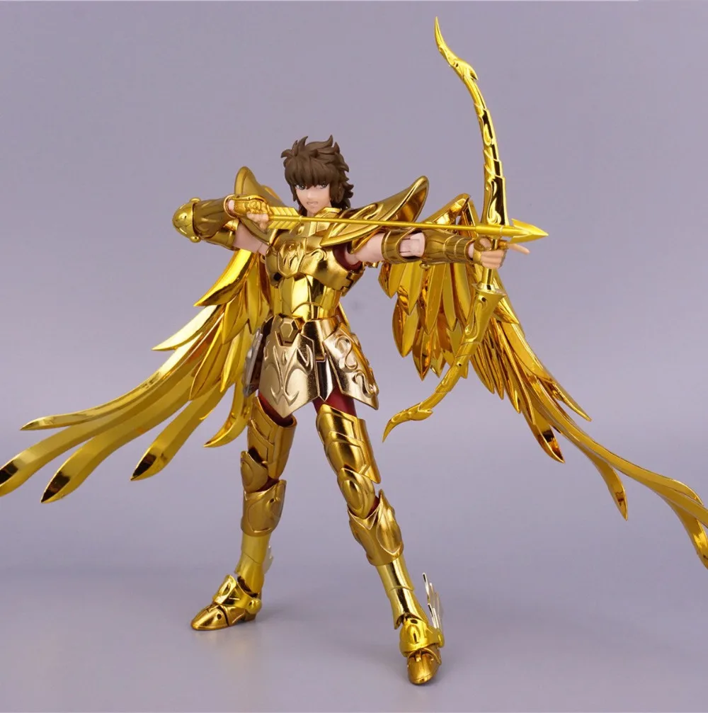 ST S Temple (MC Metal Club) Saint Seiya Ткань Миф EX золотистый Стрелец aiолос модель металлическая