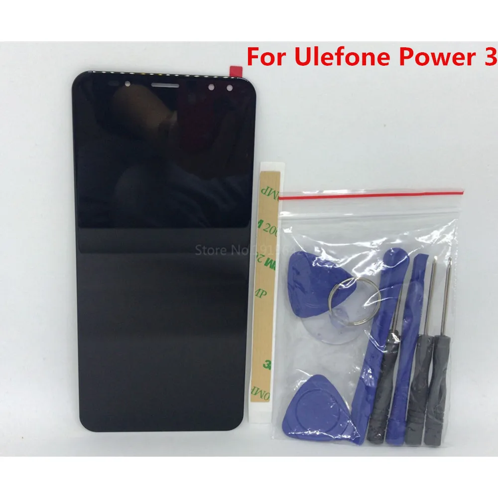 Для Ulefone Power 3 3s MT6763 ЖК дисплей 6 0 дюймов + сенсорный экран Digitzer сборка ремонт панели
