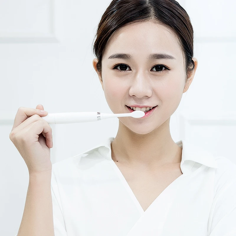 Зубная щетка электрическая PRITECH Звуковая вращающаяся водонепроницаемая с