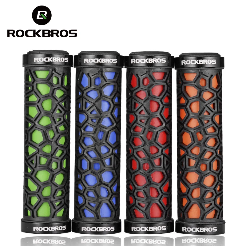 ROCKBROS MTB руль для велосипеда с резиновыми фиксаторами складной велосипед