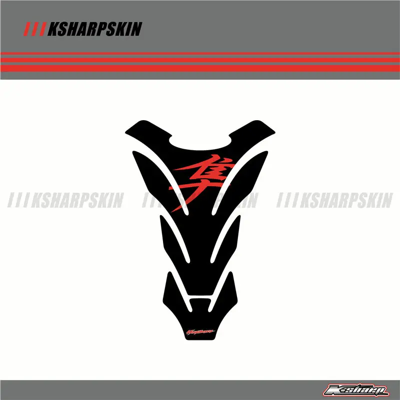 K-YG-SZK-HAY-06 3D Мотоциклетный Бак, газовая крышка, накладка на бак, наклейка, протектор, наклейки, подходят для SUZUKI HAYABUSA GSXR1300 GSX1300 R GSXR 1300 - Цвет: K-YG-SZK-HAY-06