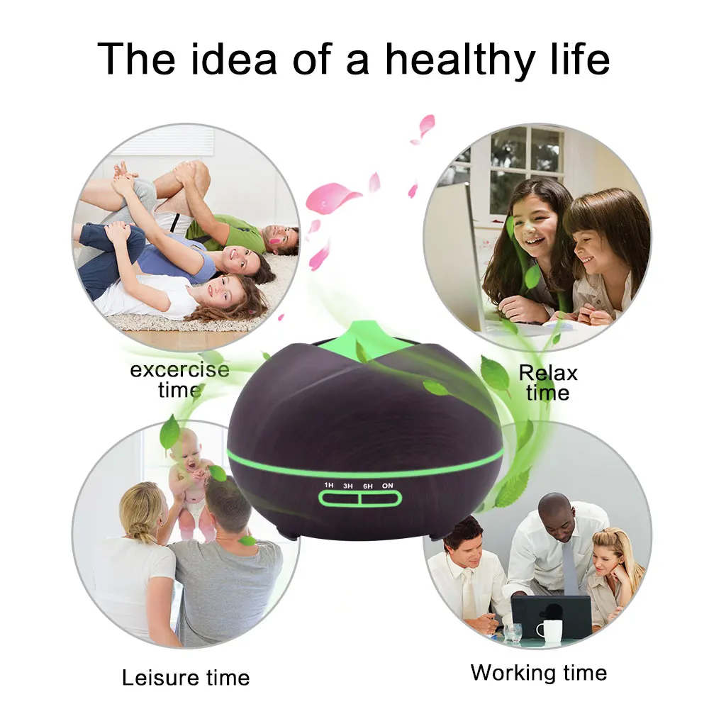 FUNHO 400 мл воздушный аромат увлажнитель ультразвуковой эфирное масло диффузор