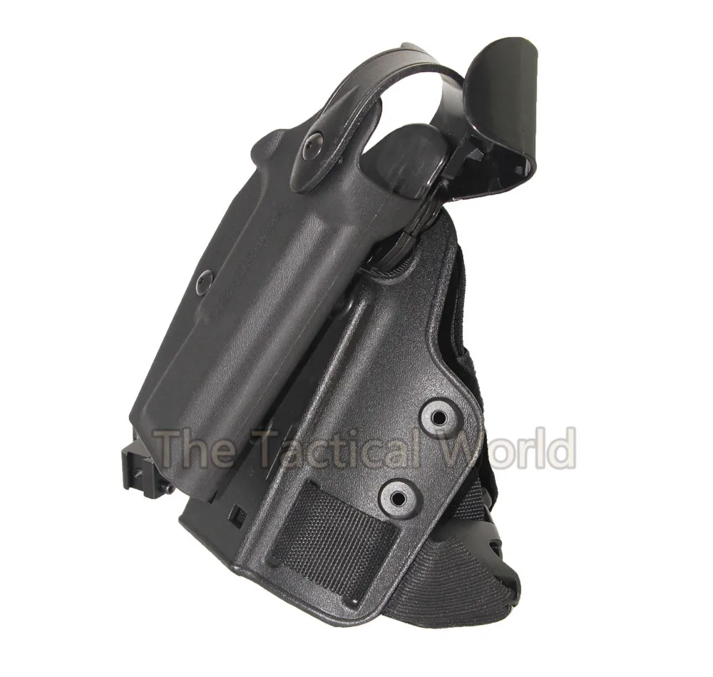 Охота Тактический Airsoft пистолет нога бедра GL 17 19 31 кобура тактическая пистолет Кобура Военная Униформа CS GL нога кобура 17