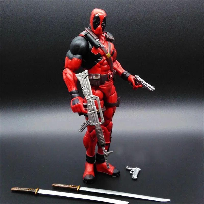 Марвел Мститель супер hero Revoltech deadpool серия No.001 гвень ПВХ экшн фигурка кукла модель