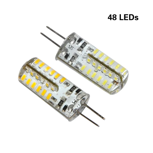 Светодиодная лампа G4 1 шт. 3014SMD переменный ток/12 В 3 Вт 9 сменные галогенные лампы 15