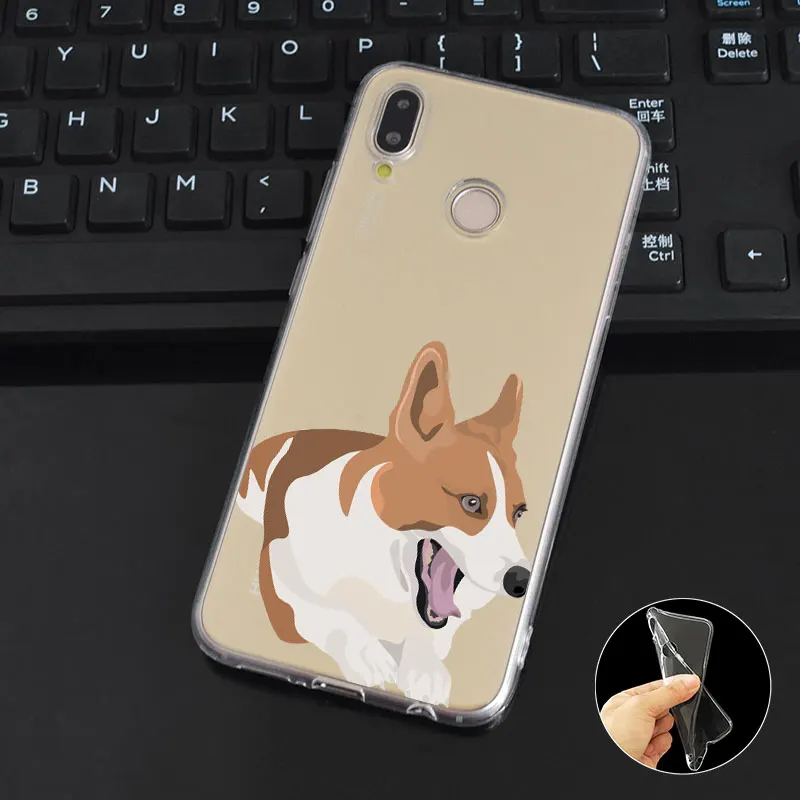 DREAMFOX K282 собака мягкая TPU силиконовый чехол для huawei Honor 6A 6C 7X9 10 P20 Lite Pro P Smart |